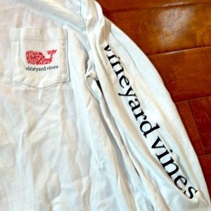 Vineyard vines girls small 8-10 valentines long sleeved